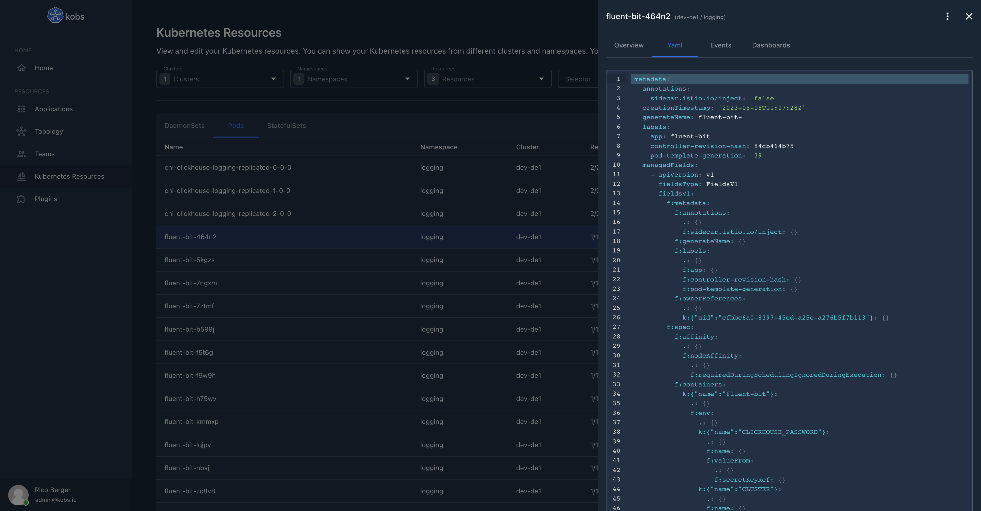 Resources YAML