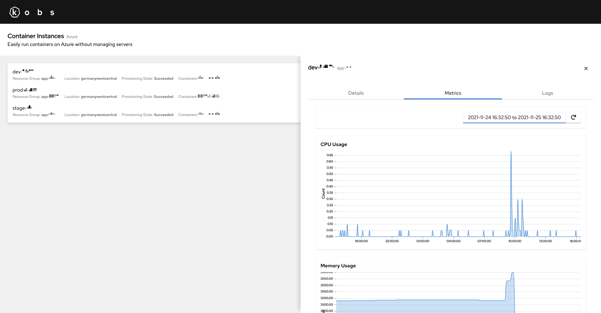 Azure Container Instances